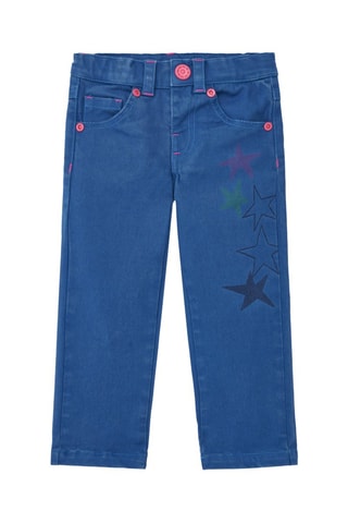 Jeans - Blauw en roze