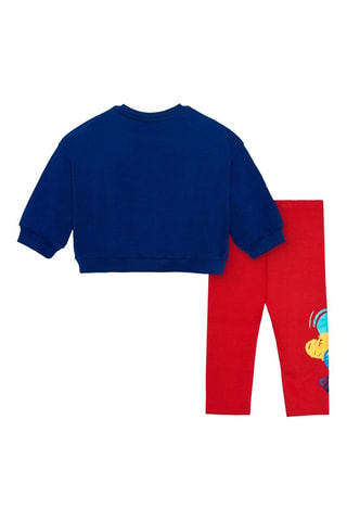 Sweater en Broek - Rood en blauw