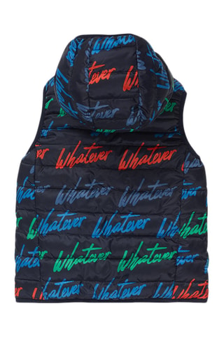 Dubbelzijdige Bodywarmer - Rood, blauw en groen