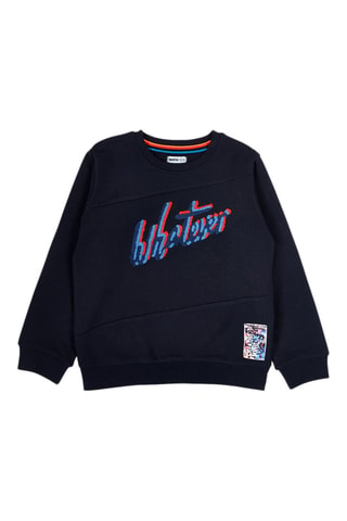 Sweater - Wit, rood en blauw