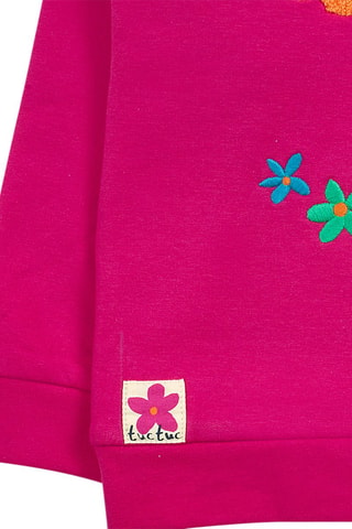 Sweater - Groen, oranje en roze