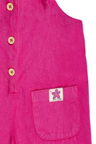 Top en Tuinbroek - Groen, oranje en roze