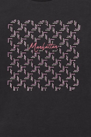 T-shirt - Roze en grijs