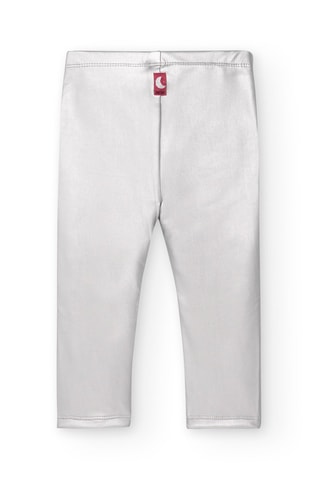 Legging - Zwart, roze en grijs