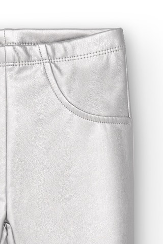 Legging - Zwart, roze en grijs