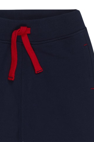 Sweater met Capuchon en Joggingbroek - Wit, blauw en geel