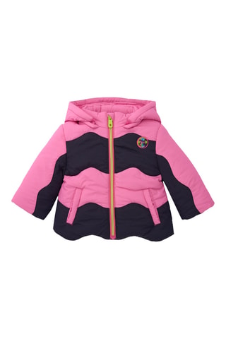 Gewatteerde Jas met Capuchon - Roze