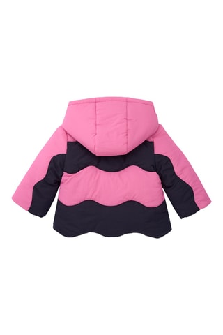 Gewatteerde Jas met Capuchon - Roze