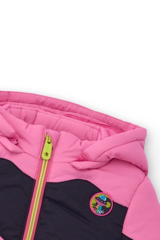 Gewatteerde Jas met Capuchon - Roze