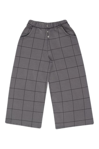 Fleece Broek - Zwart en grijs