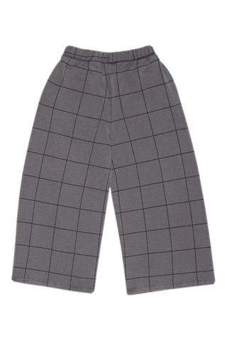 Fleece Broek - Zwart en grijs