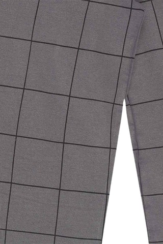 Fleece Broek - Zwart en grijs