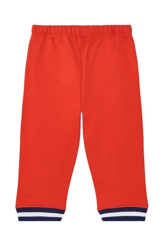 Fleece Joggingbroek - Rood, blauw en geel