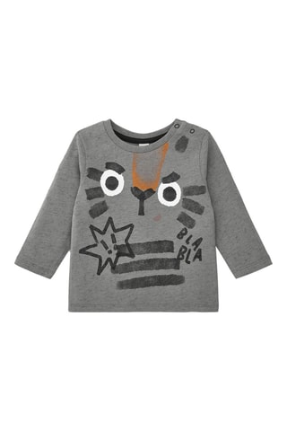 T-shirt - Zwart en grijs