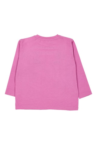 T-shirt - Wit, zwart en roze