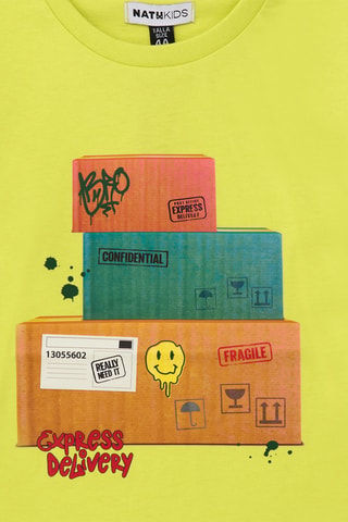 T-shirt - Geel