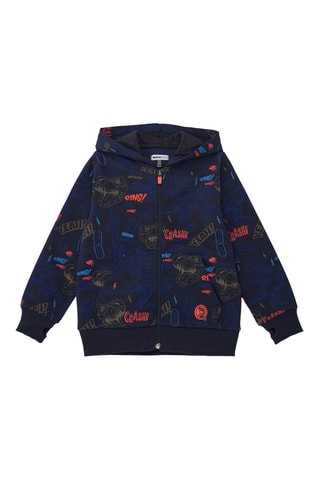 Sweater met Capuchon - Marineblauw