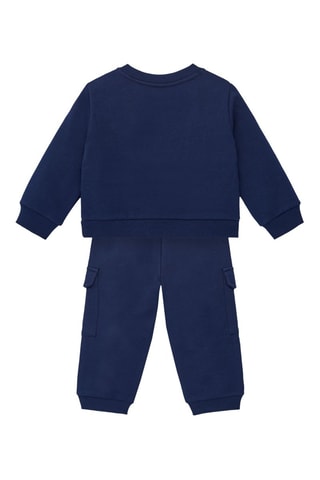 Sweater - Wit, blauw en geel