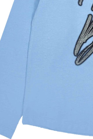 T-shirt - Zwart, blauw en grijs