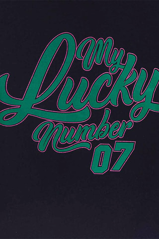 T-shirt - Blauw, groen en roze