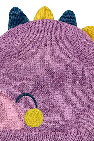 Muts - Blauw, paars en roze