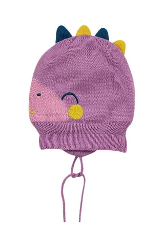 Muts - Blauw, paars en roze