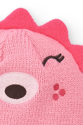 Muts - Wit, roze en bruin