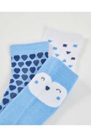 3 Paar Sokken - Marineblauw