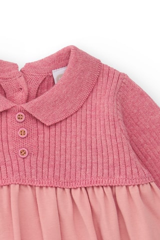 Jurk Trompe-l’oeil - Roze
