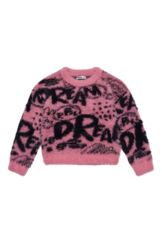 Trui - Zwart en roze