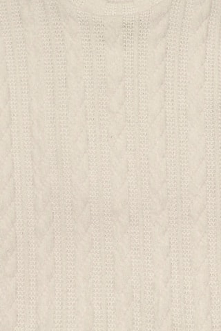 Trui - Wit, zwart en beige