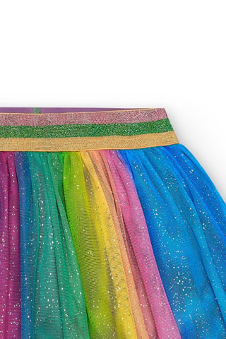 Rok - Blauw, groen en roze