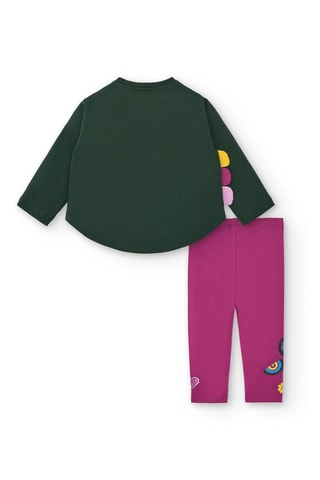 T-shirt en Legging - Multicolor