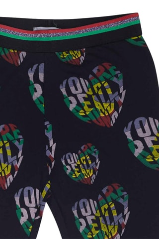 Legging - Blauw, groen en geel