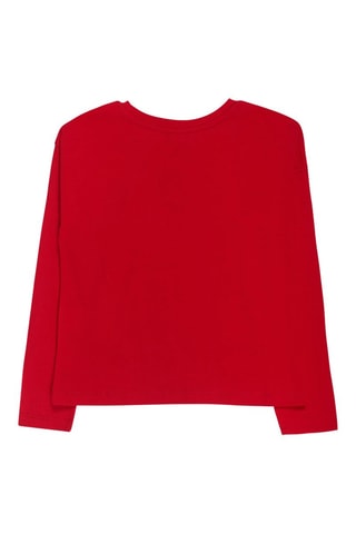 T-shirt - Zwart en rood