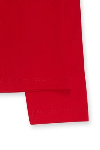 T-shirt - Zwart en rood