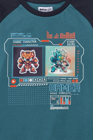 T-shirt - Blauw