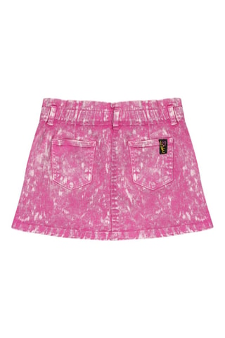 Spijkerrok Rebel Girl - Zwart en roze