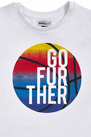 T-shirt Your Game - Wit