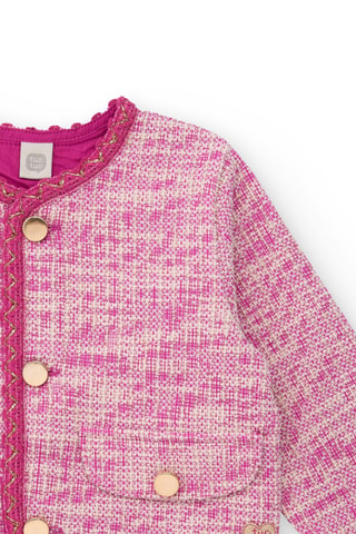 Tweed Jasje - Roze