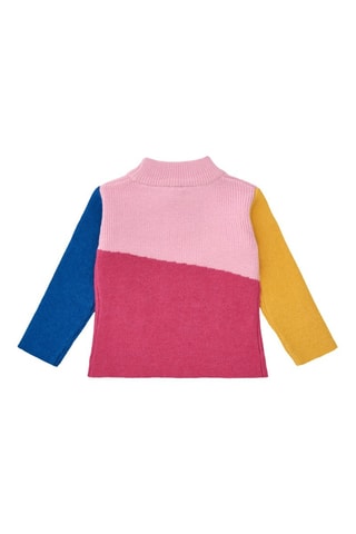 Trui - Geel en roze