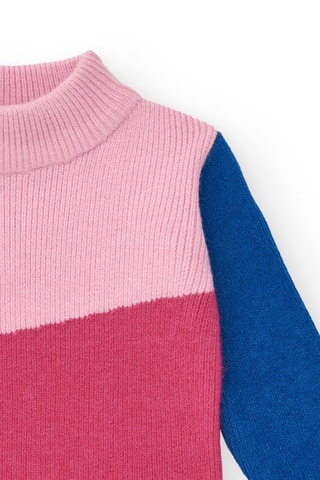 Trui - Geel en roze