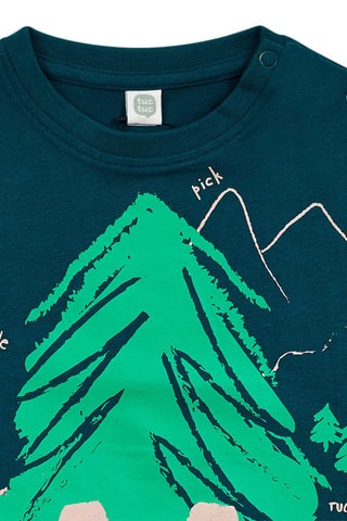 T-shirt Treking Time - Groen