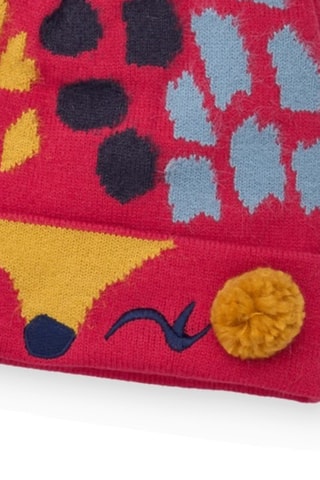 Muts met Oortjes - Fuchsia