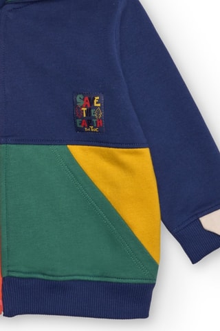 Sweater met Capuchon en Oren - Donkerblauw