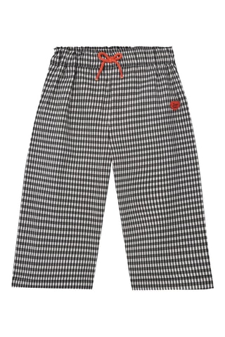 Broek - Wit, zwart en rood