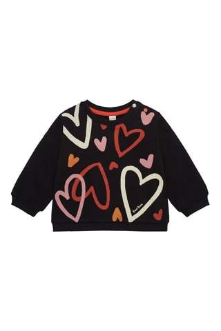 Sweater - Wit, zwart en roze