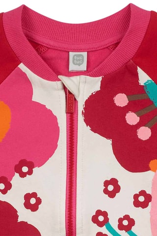 Sweater - Wit, rood en roze
