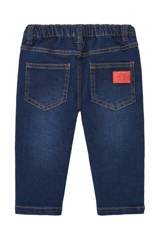 Jeans - Rood, blauw en geel