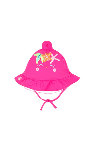 Bobhoedje Seashell - Roze